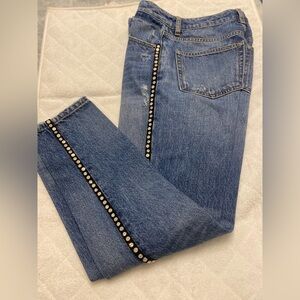The kooplex jeans blueBlue Jeans with Studded Detail in good condition
